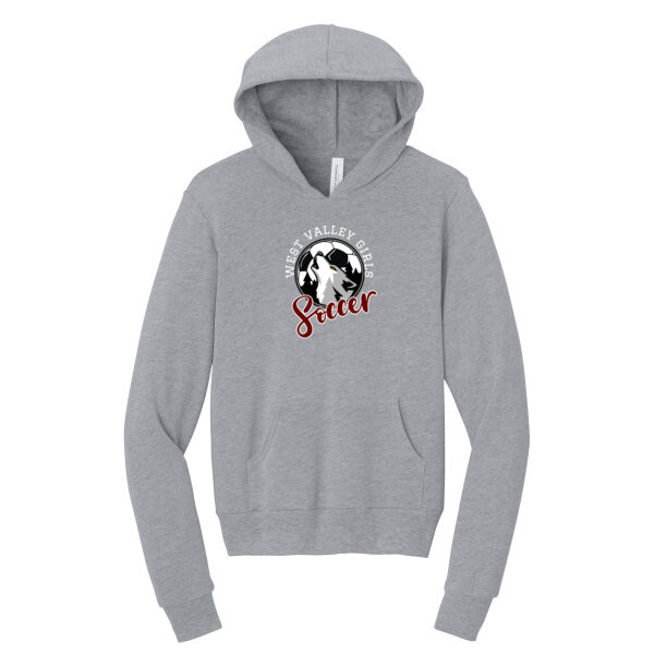 WVGS Number Sleeve - Youth Sponge Fleece Pullover Hoodie Thumbnail