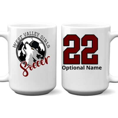 WVGS with Optional Personalization - 15 oz FULL COLOR PRINTED CERAMIC MUG  Thumbnail