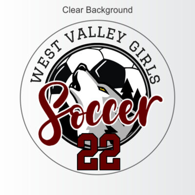 WVGS Number    - 6 in Round Window Graphic (2-Pack) Thumbnail